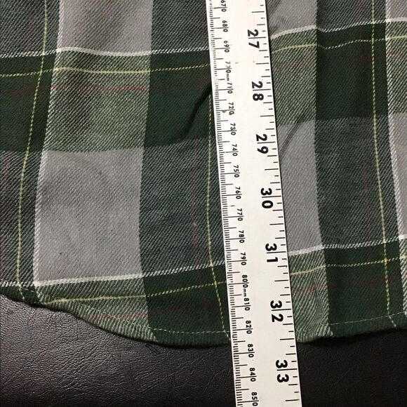 Saddlebred Big & Tall Green Plaid Cotton Button Down Shirt 3X NWT - Picture 7 of 7